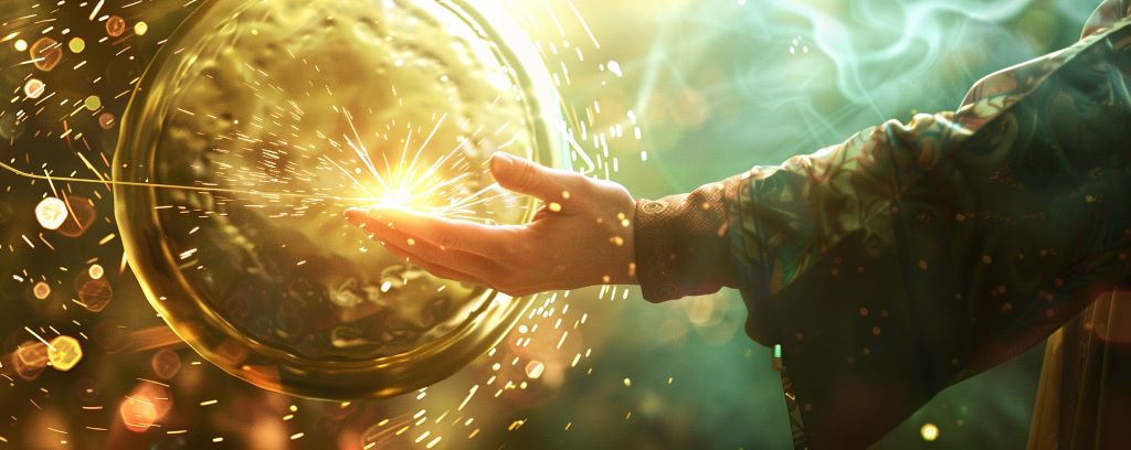 Sound healing frequencies a magic wand